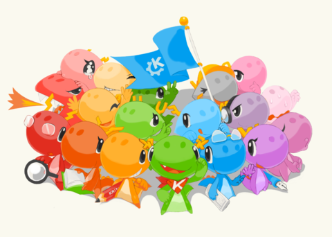Konqi and the KDE community
