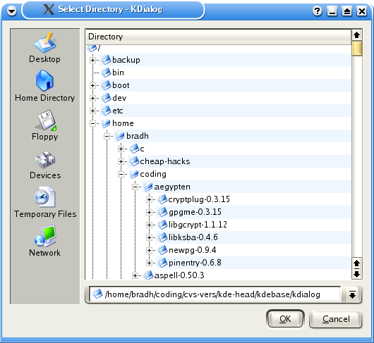 File:Shell Scripting with KDE Dialogs de-getexistingdirectory.png