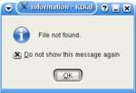 Thumbnail for File:Shell Scripting with KDE Dialogs de-information msgbox dontagain dlg.png