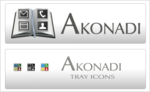 Thumbnail for File:Akonadi logo lee olson.png